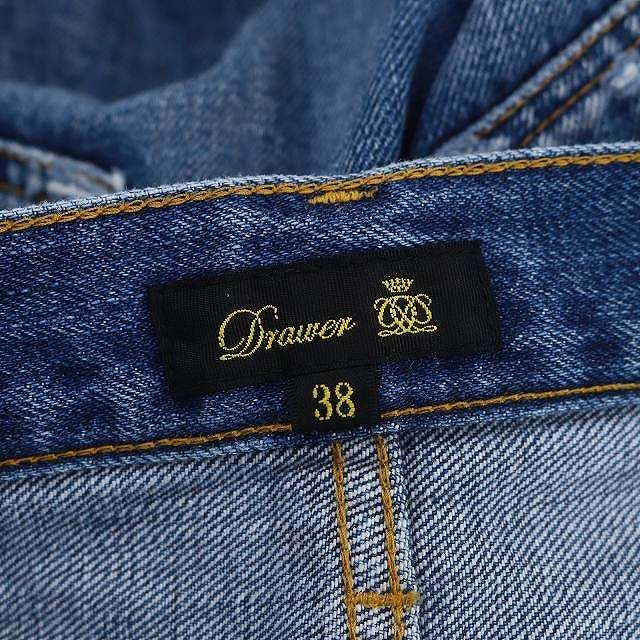 ドゥロワー Drawer ブリーチ5ポケットデニムパンツ ジーパン