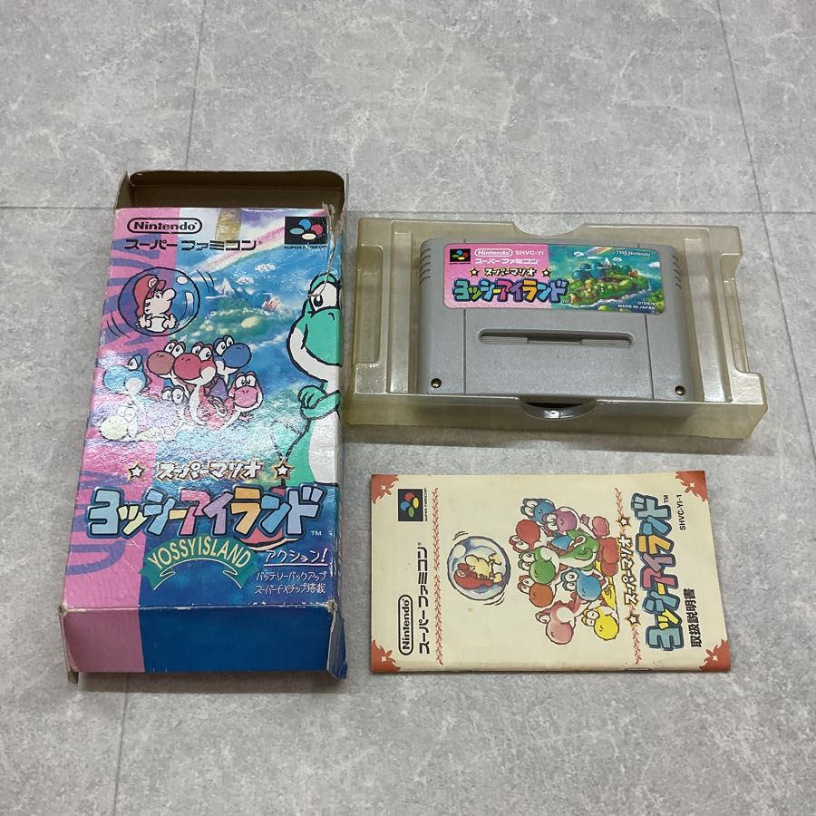 スーパーファミコン/スーファミ/SFC スーパーマリオ ヨッシー