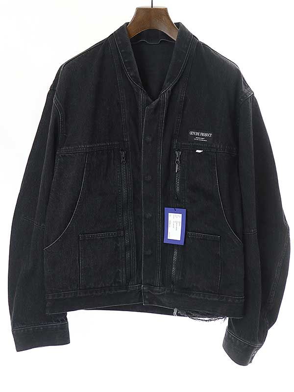 ESSAY エッセイ 22SS FOLD COLLAR DENIM JACKET デニムジャケット