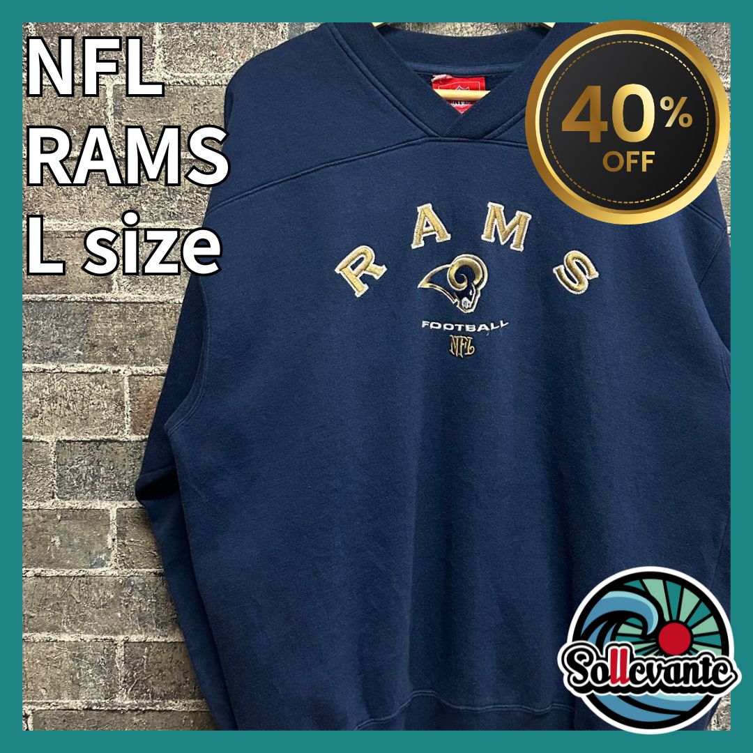 ブラックフライデーセール☆全品４０％オフ～11/30☆NFL RAMS