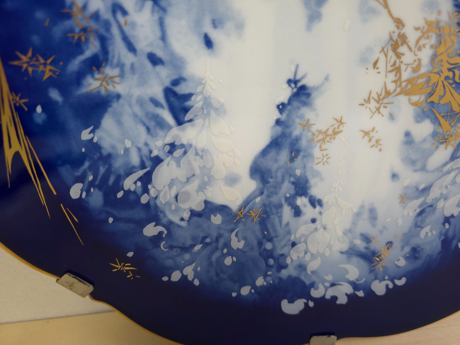 MEISSEN マイセン 1992 イヤープレート 冬の森 元箱付属 未使用品 MEISSEN マイセン 1992 イヤープレート 冬の森 ※元箱付属未使用