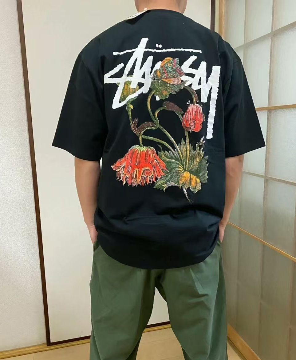 ★送料・関税込★STUSSY★Stussy Withered Flower T-Shirt★ Stussy Withered Flower T Shirt | Grailed