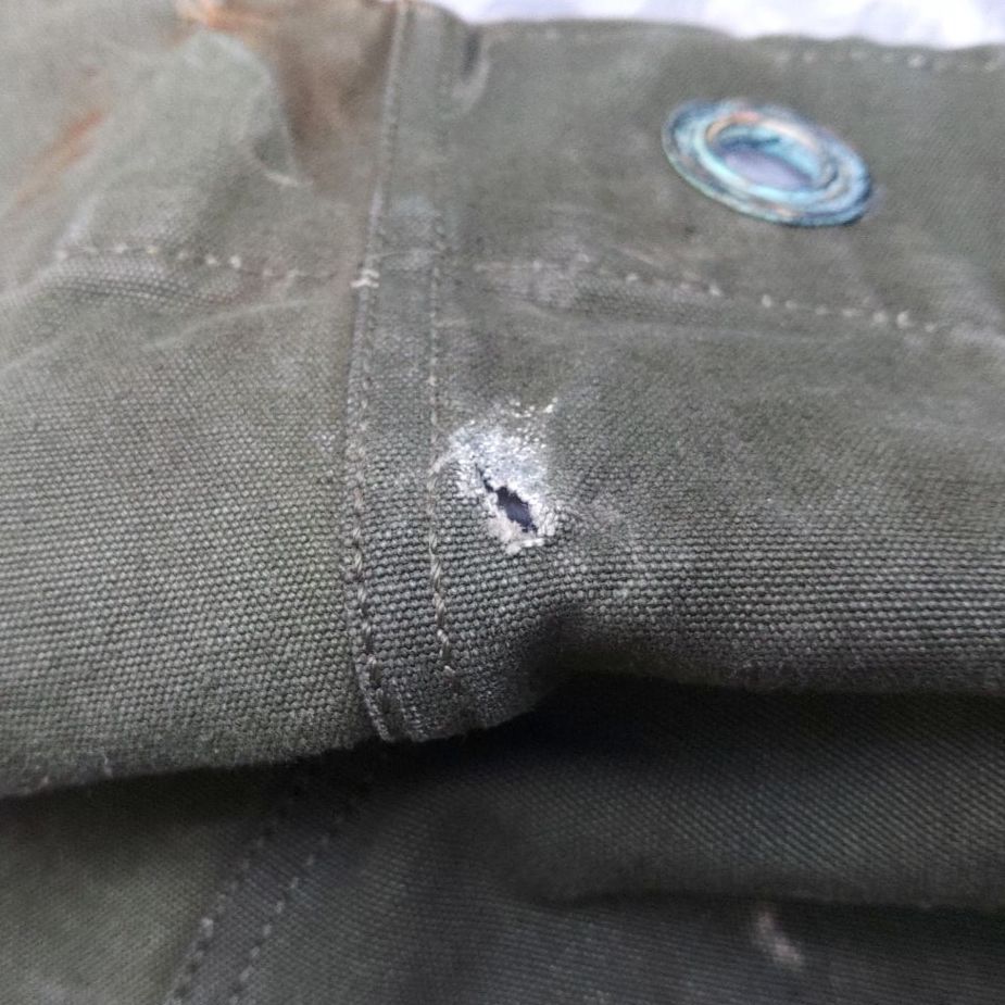 コットン製ダッフルバッグ