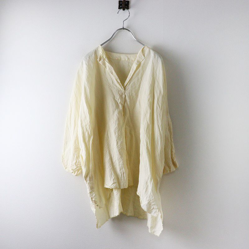 ダニエラグレジス DANIELA GREGIS リネンスキッパーブラウス シャツ ダニエラグレジス DANIELA GREGIS リネンスキッパーブラウス シャツ