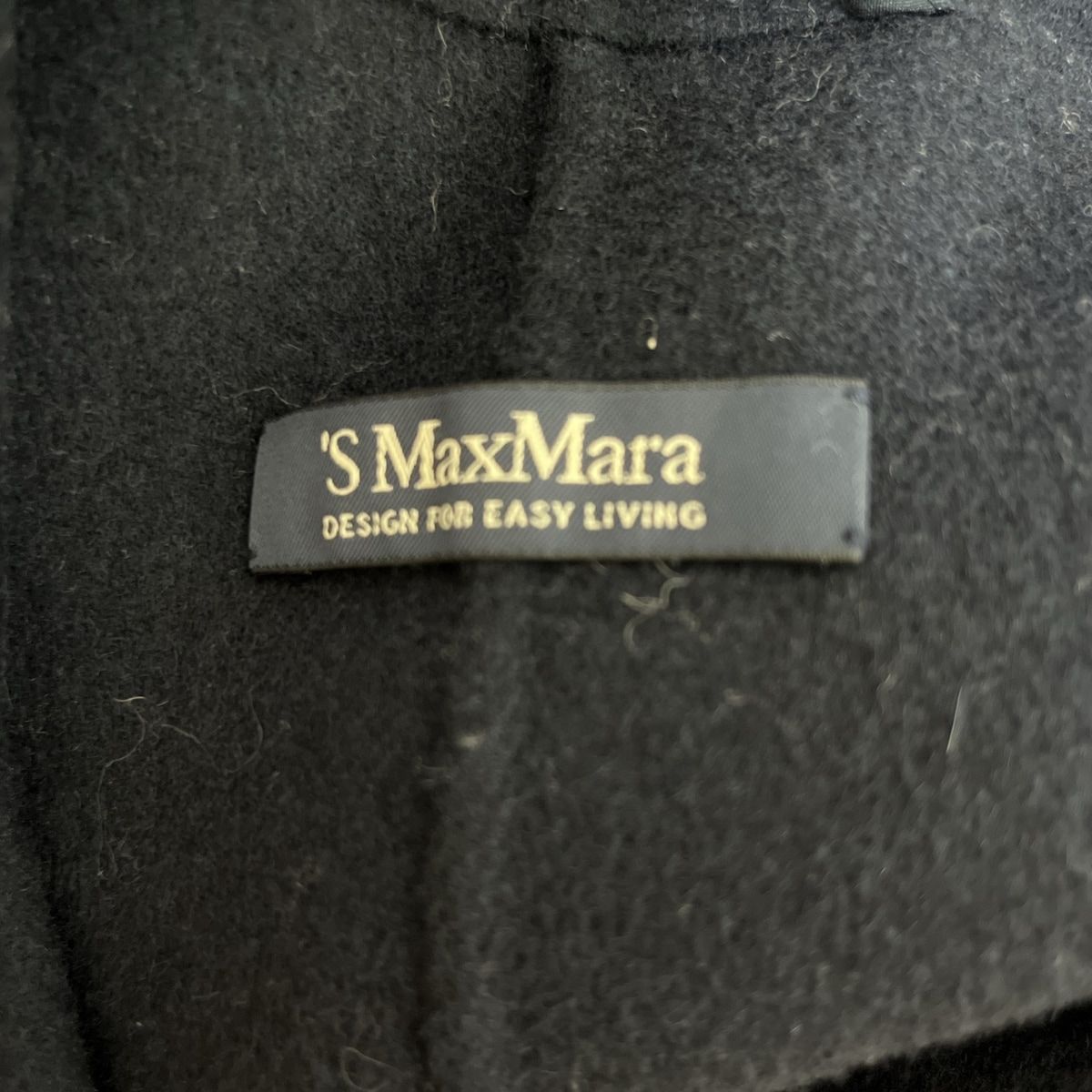 S Max Mara(マックスマーラ) Pコート サイズ38 S レディース - ダークネイビー 長袖/冬 - メルカリ