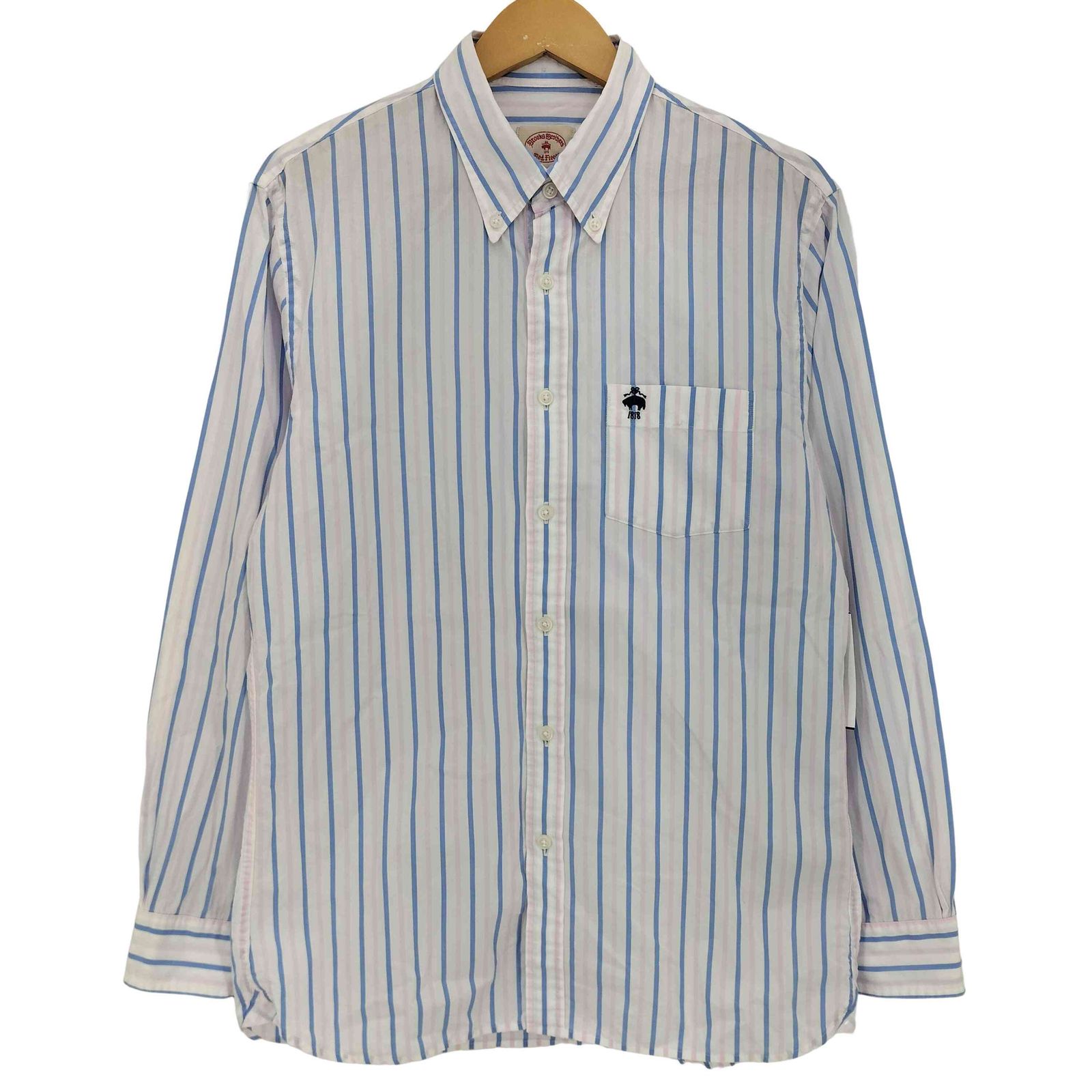 ブルックスブラザーズ BROOKS BROTHERS Red Fleece ストライプ ボタンダウンシャツ メンズ import：M 