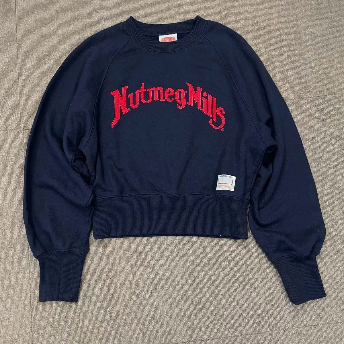 NUTMEG MILLS ナツメグミルズ ウーマンズ クロップド トレーナー