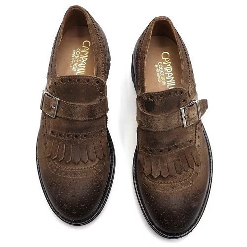 新品 CAMPANILE レザーシューズ 革靴 【サイズ：40】 ベージュ