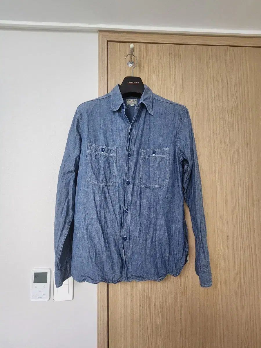 バズリクソンズ　シャンブレーシャツ 16-16½ Buzz Rickson's シャンブレーシャツ ワークシャツ 16-16½