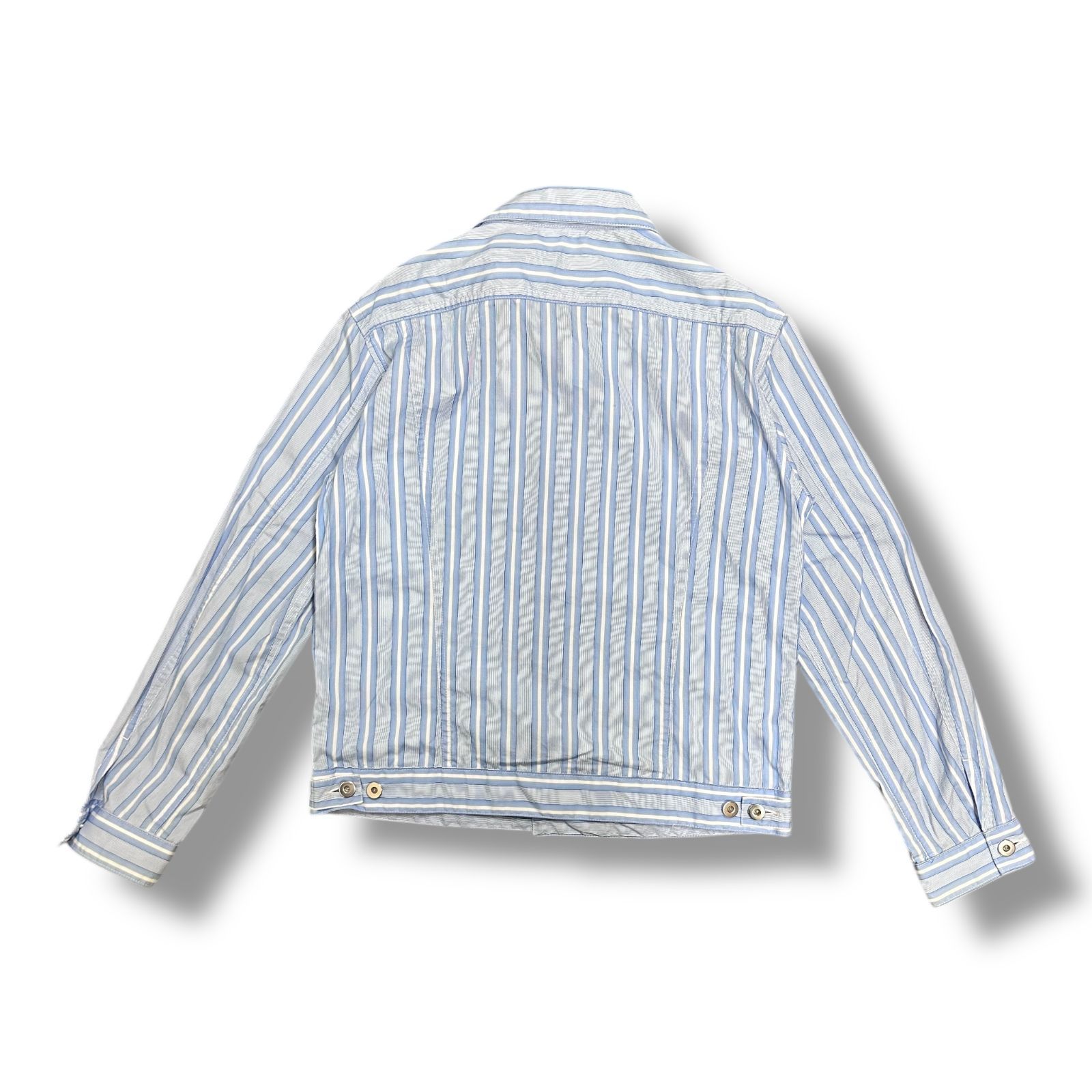 COMME des GARCONS HOMME DEUX 24SS ロンドンストライプボタンブルゾン