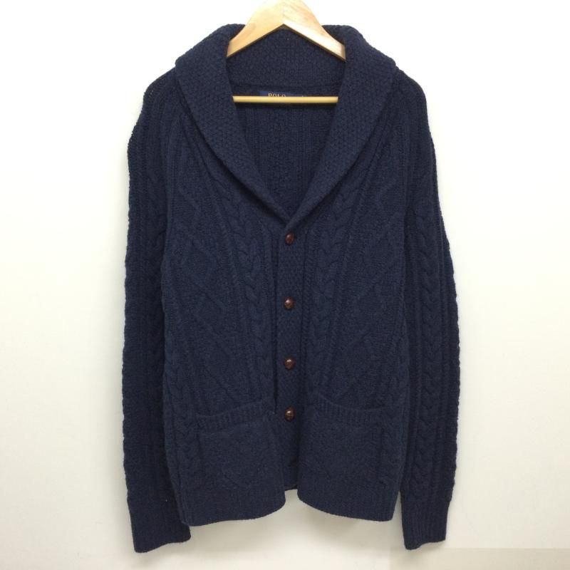 POLO RALPH LAUREN ポロラルフローレン カーディガン 長袖 ニット カーディガン くるみボタン サイズ170