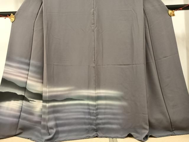 平和屋着物○訪問着 鳥 暈し染め 正絹 逸品 AAAW4470ph 平和屋着物