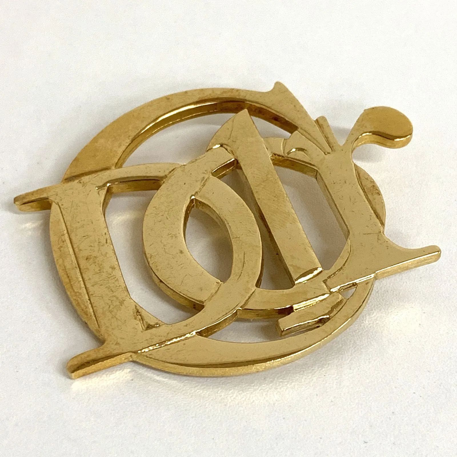 中古品】Christian Dior クリスチャン ディオール ロゴ ピン