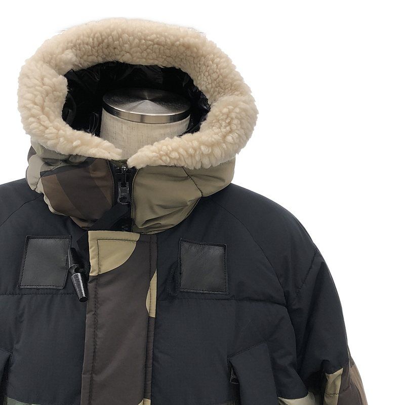 sacai / サカイ | 2021AW | × KAWS / カウズ Padded Blouson Camo