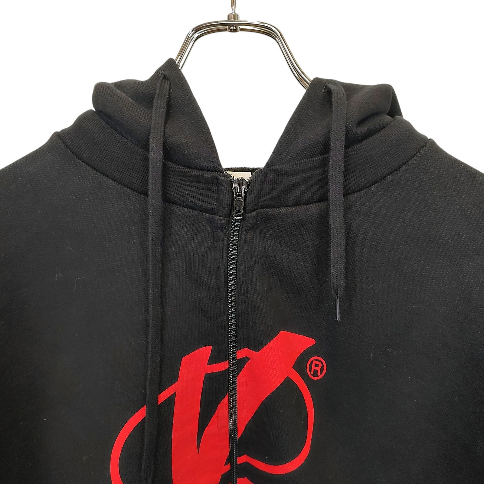 VETEMENTS ヴェトモン 18SS ZURICH 再構築 ジップアップ パーカー 