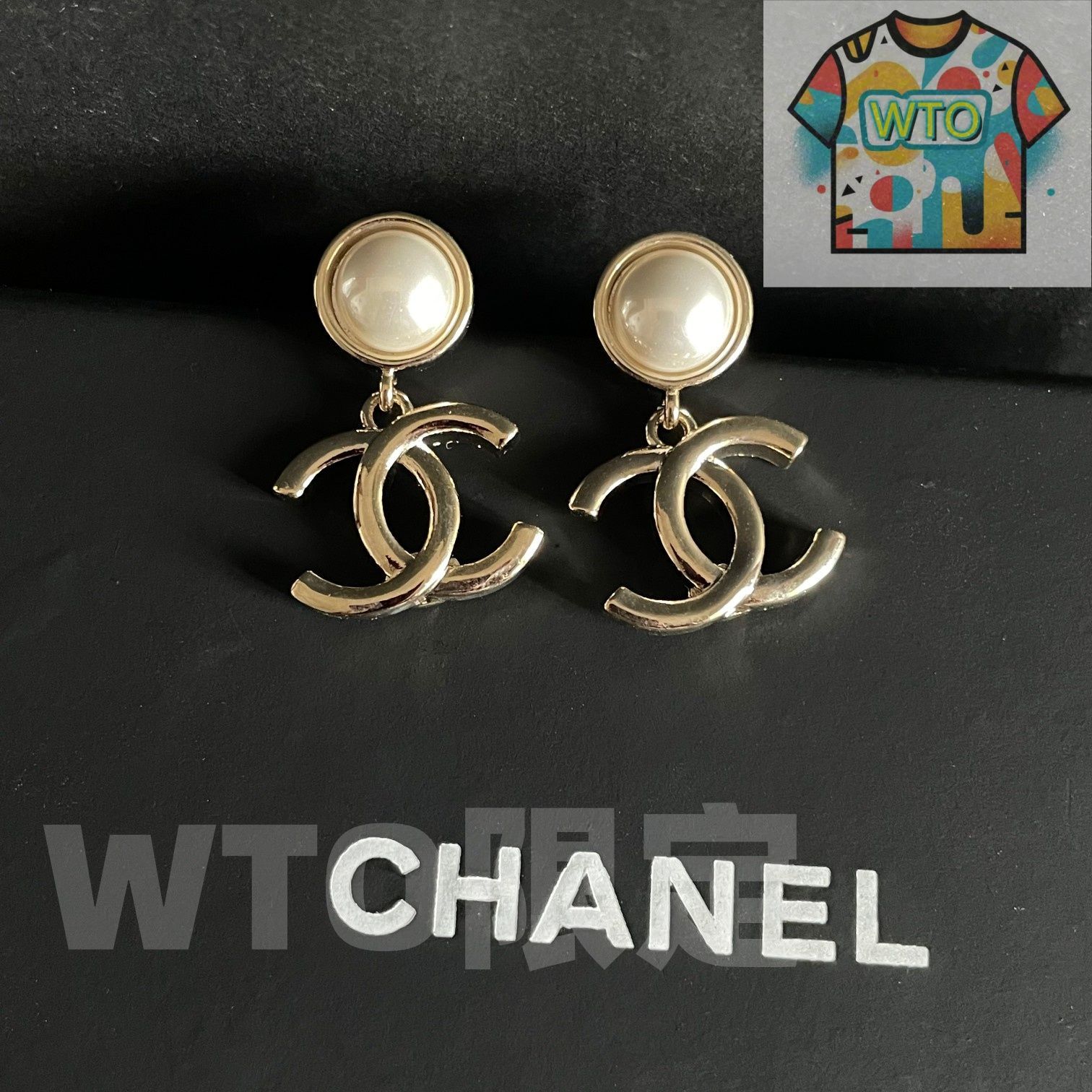 今日特価】CHANEL ヴィンテージ ダブル C ピアス 送料無料 限定