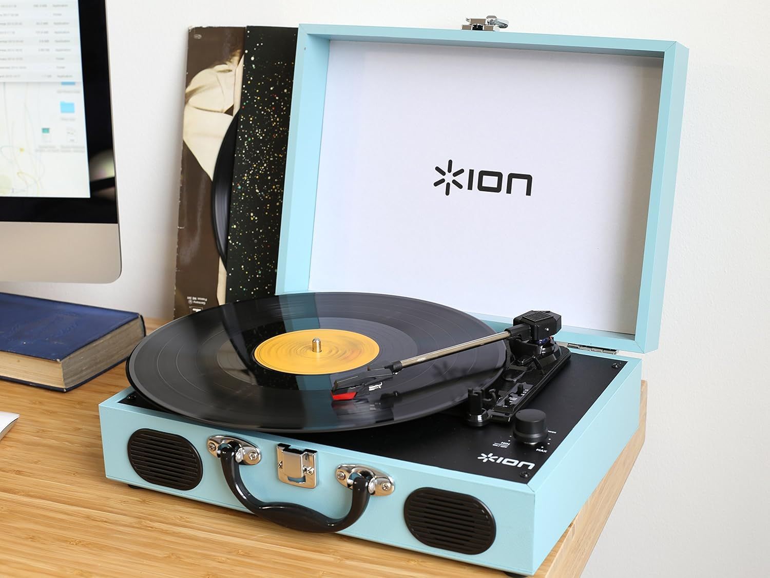 ポータブルレコードプレーヤー スーツケース型 スピーカー内蔵持ち運び ポータブルレコードプレーヤー スーツケース型 スピーカー内蔵持ち運び
