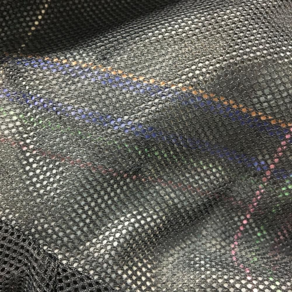 超美品】マークアンドロナ ナイロンジップパーカー グレー×マルチ