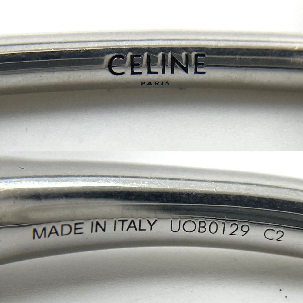 セリーヌ バングル スネーク シルバー