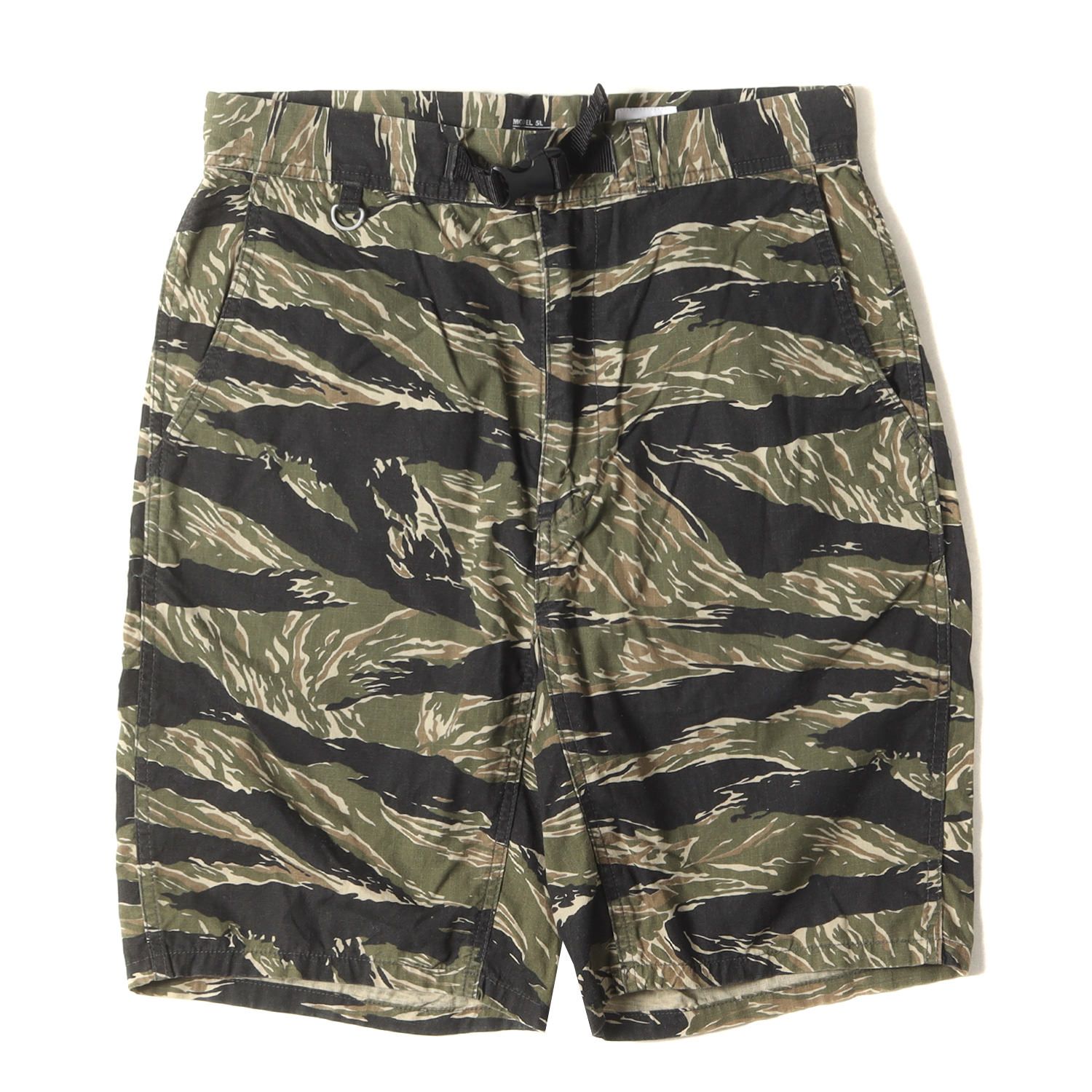 BEDWIN ベドウィン パンツ サイズ:2 タイガーカモ リップストップ クライミング ショーツ RIPSTOP CLIMBING SHORT PANTS FD ERIC 迷彩 ボトムス ショートパンツ ズボン【メンズ】