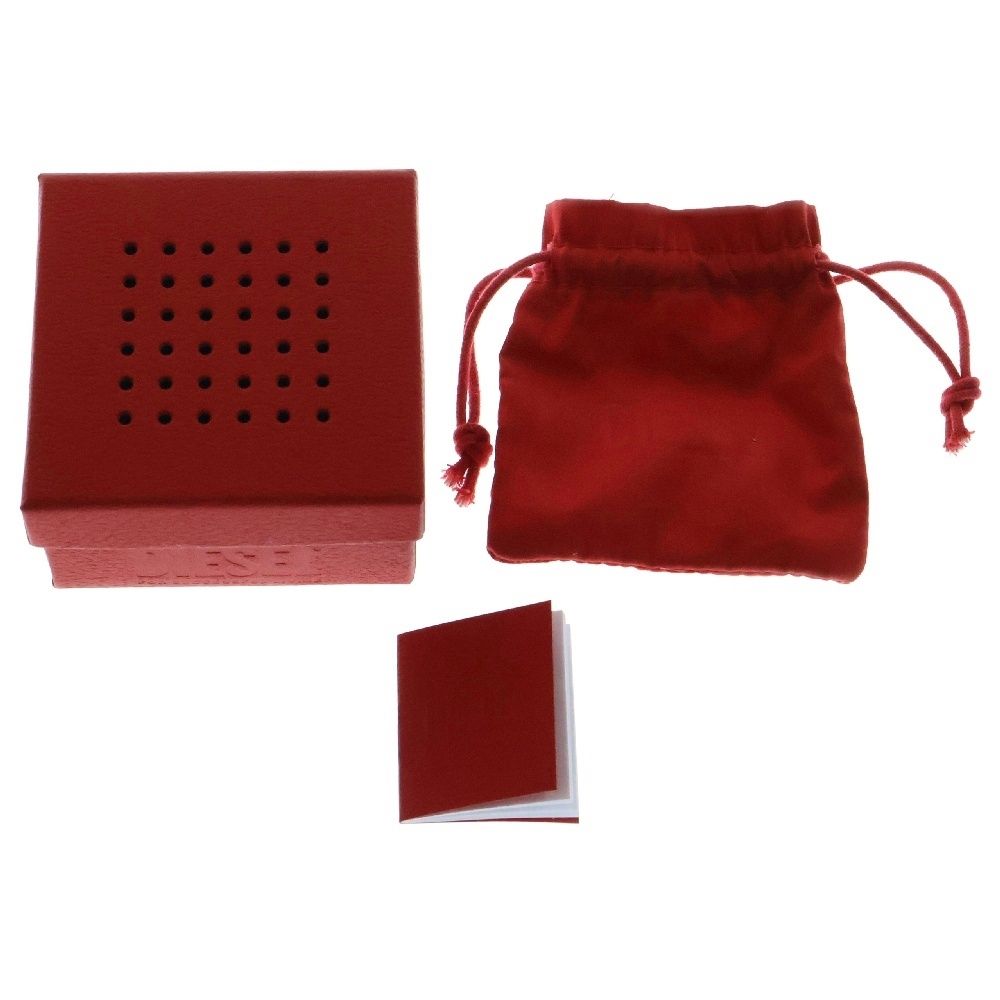 Chain ファッション DIESEL チェーンブレスレット レッドポーチ付き