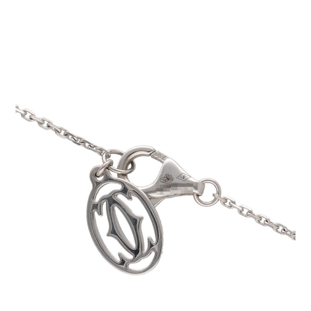 中古】 Cartier カルティエ ダムール ネックレス N7406800 K18WG 中古】 Cartier カルティエ ダムール ネックレス N7406800 K18WG
