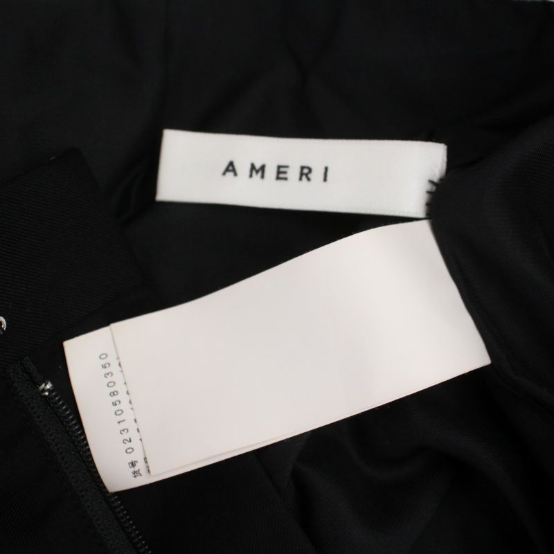 スーツ・フォーマル・ドレス AMERI  WAVE COLLAR SHORT LOGO SET UP AMERI WAVE COLLAR SHORT LOGO SET UP スーツ・フォーマル・ドレス