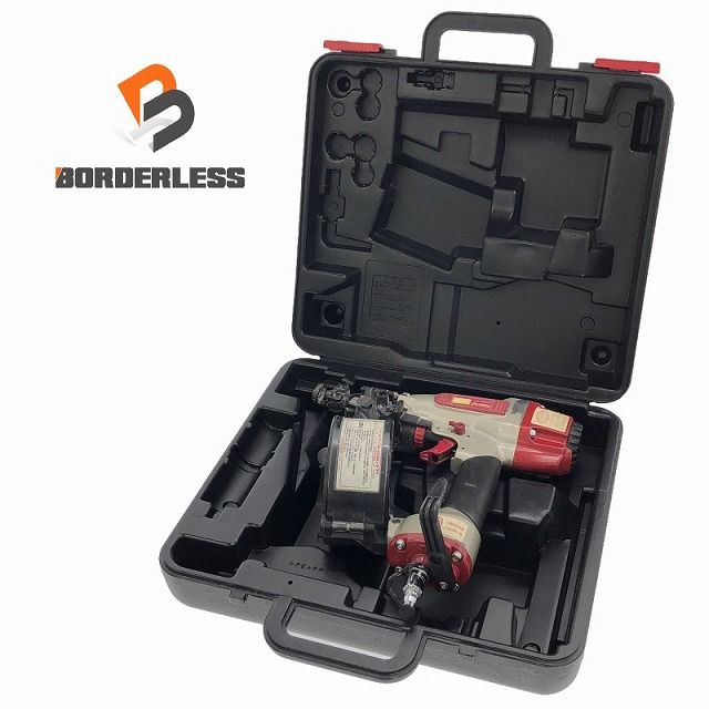 ☆中古品☆MAX マックス 50mm 常圧コイルネイラ CN-450G(FP) ケース付 
