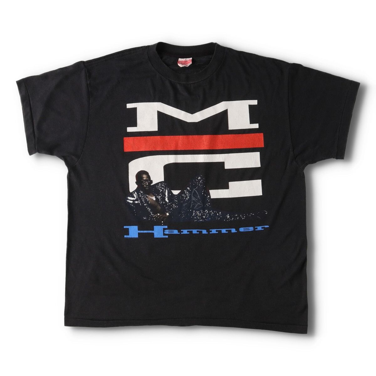 古着 90年代 Royal MC HAMMER MCハマー HAMMER TIME ラップTシャツ ラップT USA製 メンズXL ヴィンテージ/evb005236