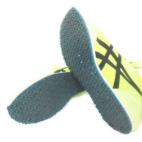 アシックス asics ウインドスプリント2 WINDSPRINT2 陸上トレーニングシューズ ランニングシューズ 7.5 25.5cm 黄色 黒  イエロー ブラック /FF3