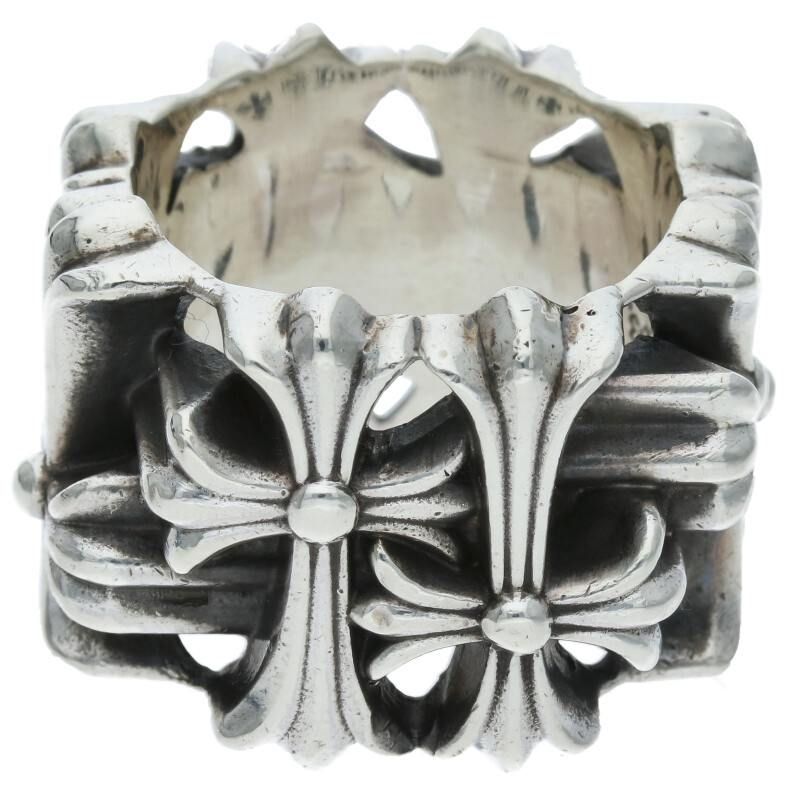 クロムハーツ SQUARE CEMETERY/スクエアセメタリークロス シルバー