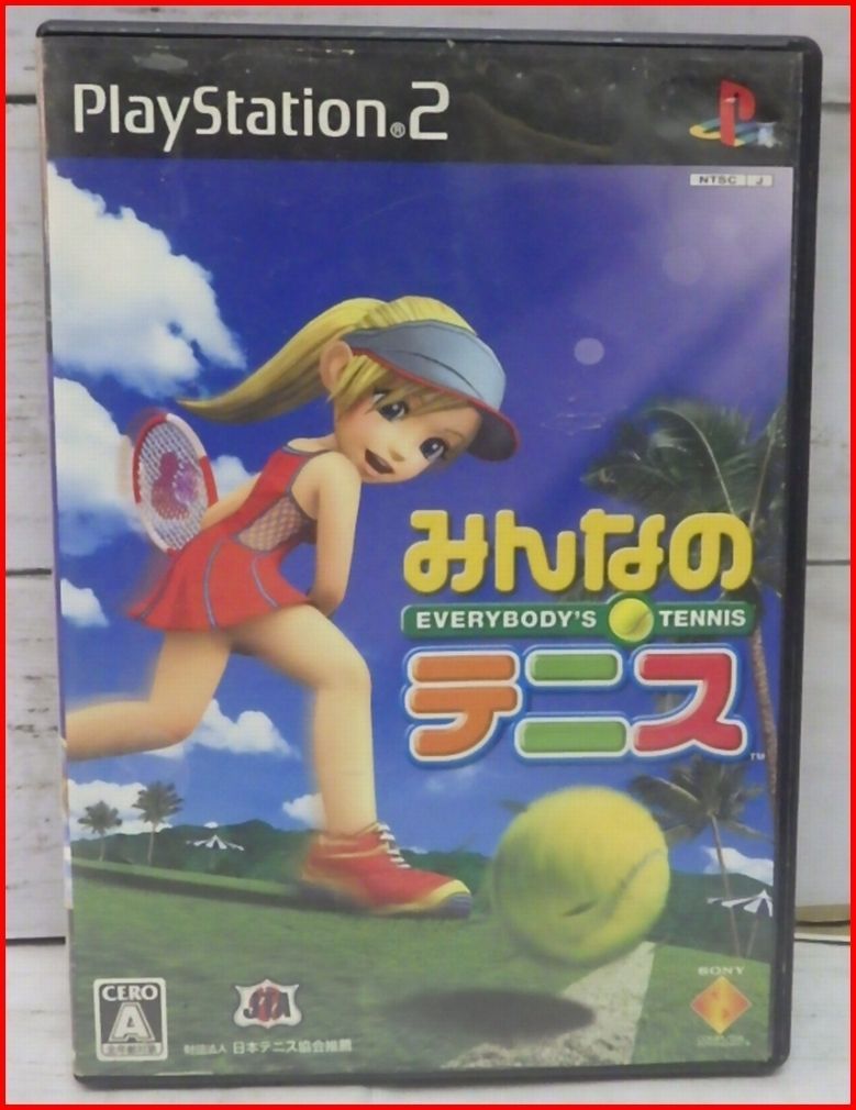 非売品】みんなのテニス PS2販促ポスターB2 非売品】みんなのテニス