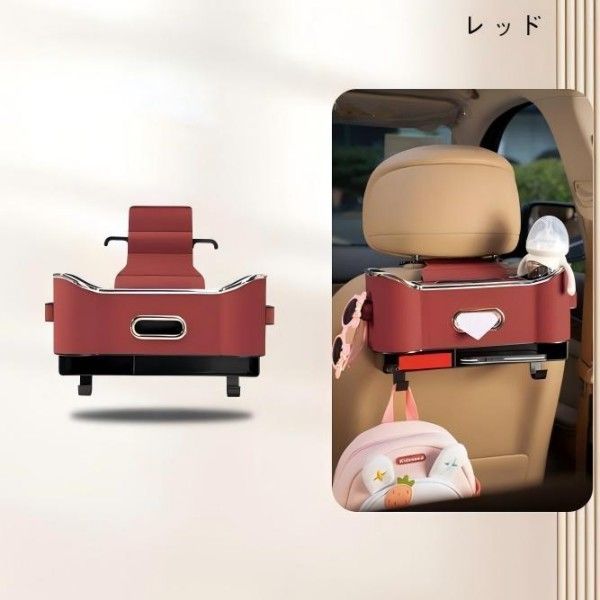 雑誌　TISSUE No.4 プジョーの車のシートのヘッドレストの収納ボックスのシート