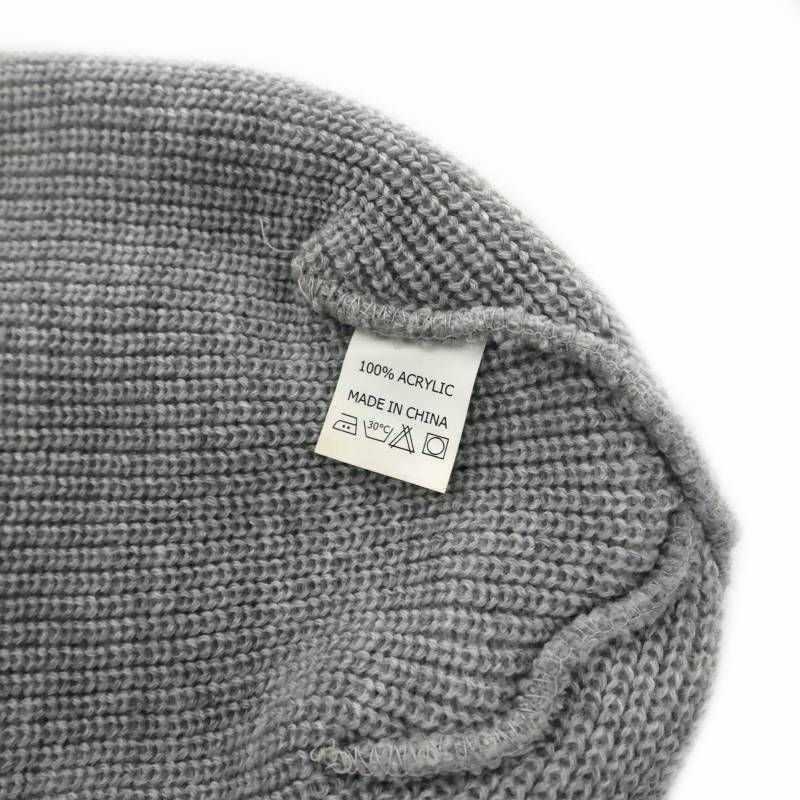 エフティーシー FTC BOX LOGO BEANIE ビーニー 帽子 グレー