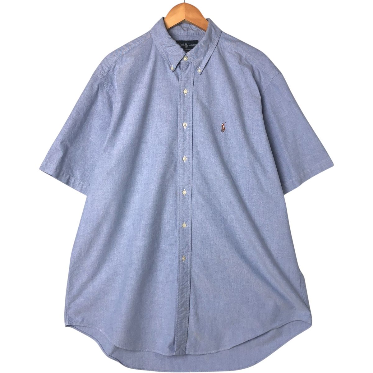 古着 ラルフローレン Ralph Lauren CLASSIC FIT 半袖 ボタン
