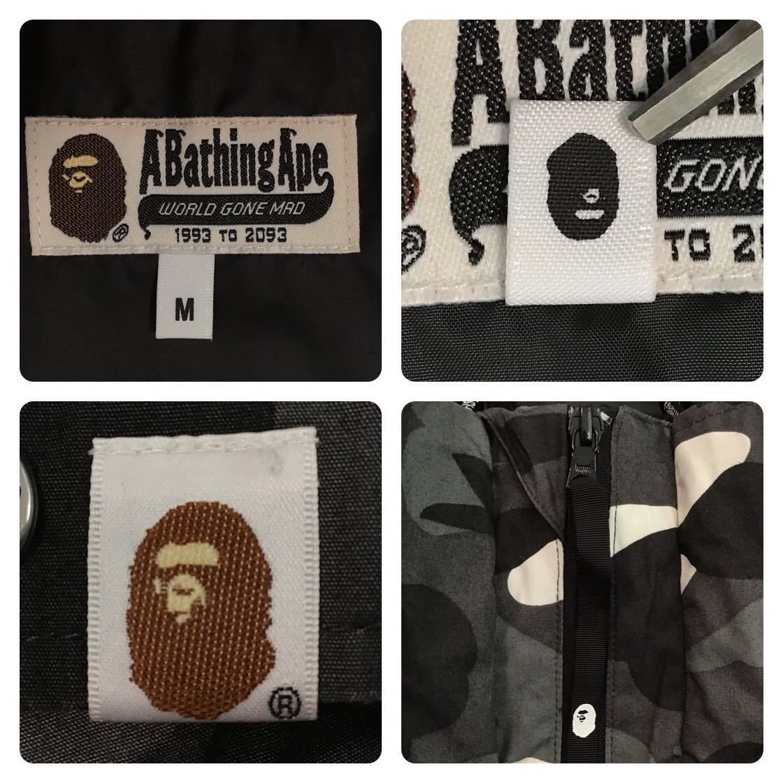 蓄光 シャークパーカー スノボジャケット BAPE 000000007001 - メルカリ