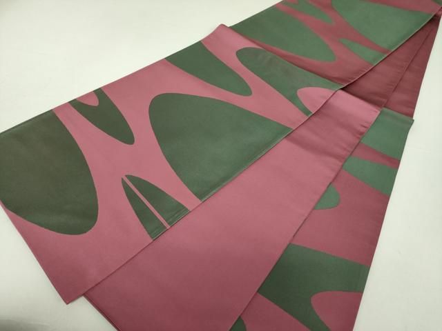 平和屋着物●世界的人形師　辻村寿三郎　ジュサブロー　六通柄袋帯　霞文　正絹　逸品　DAAS3552ps 平和屋着物○世界的人形師 辻村寿三郎 ジュサブロー 六通柄袋帯 霞文