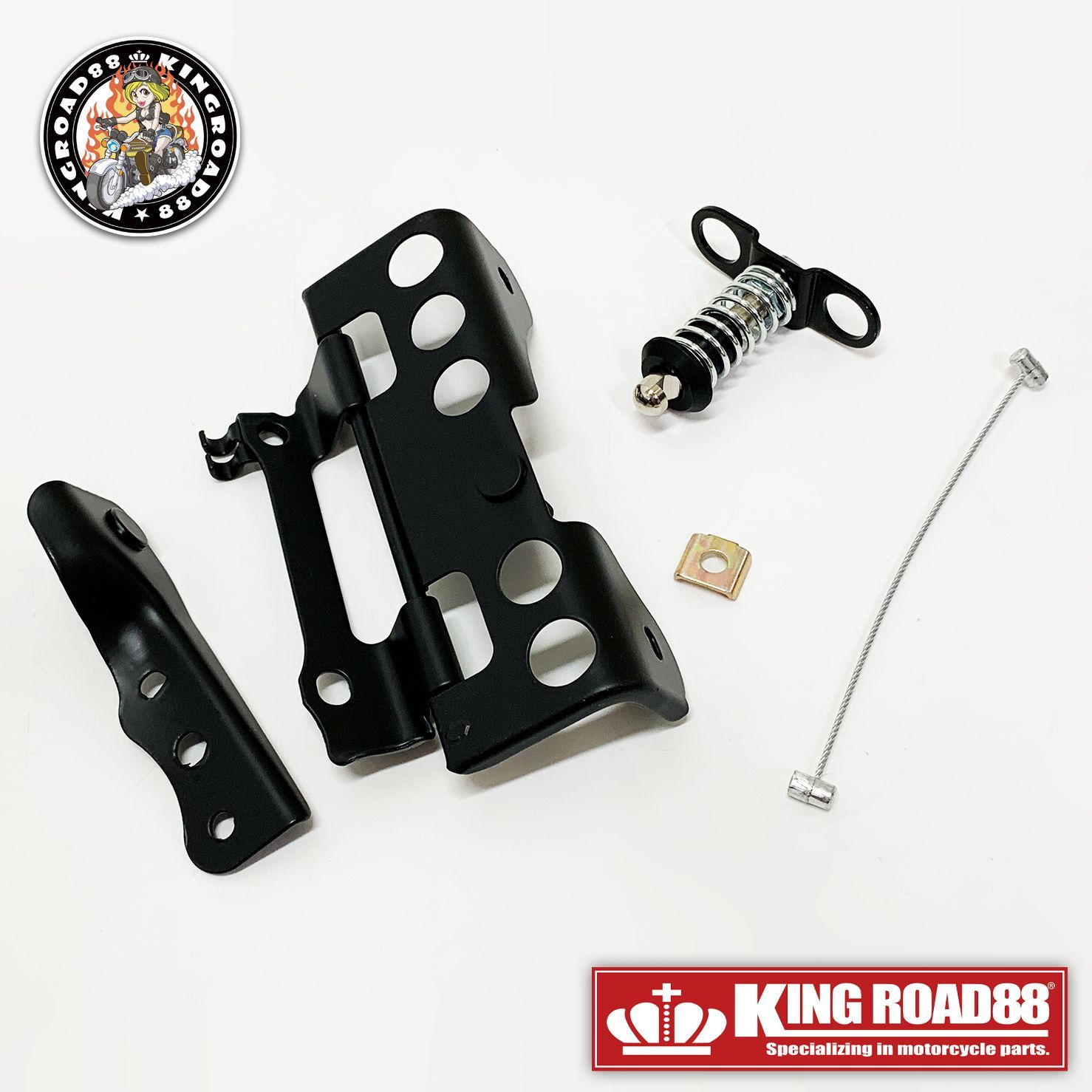 CBX400F シート　金具付 ◇◇CBX400F復刻シート金具セット◇◇ パステルロード【送料無料