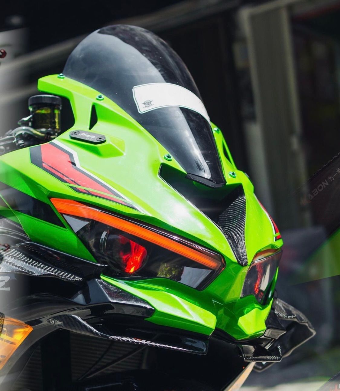 ZX25R/ZX6R/ZX4R ヘッドランプ 受注製造 - メルカリ