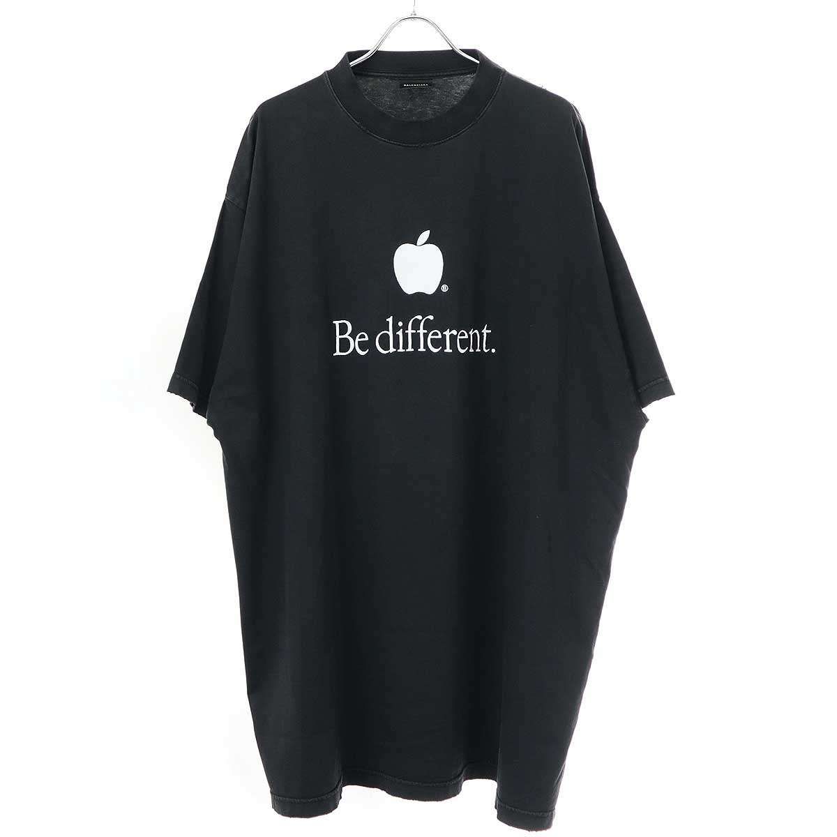 BALENCIAGA バレンシアガ Be different オーバーサイズTシャツ 712398 