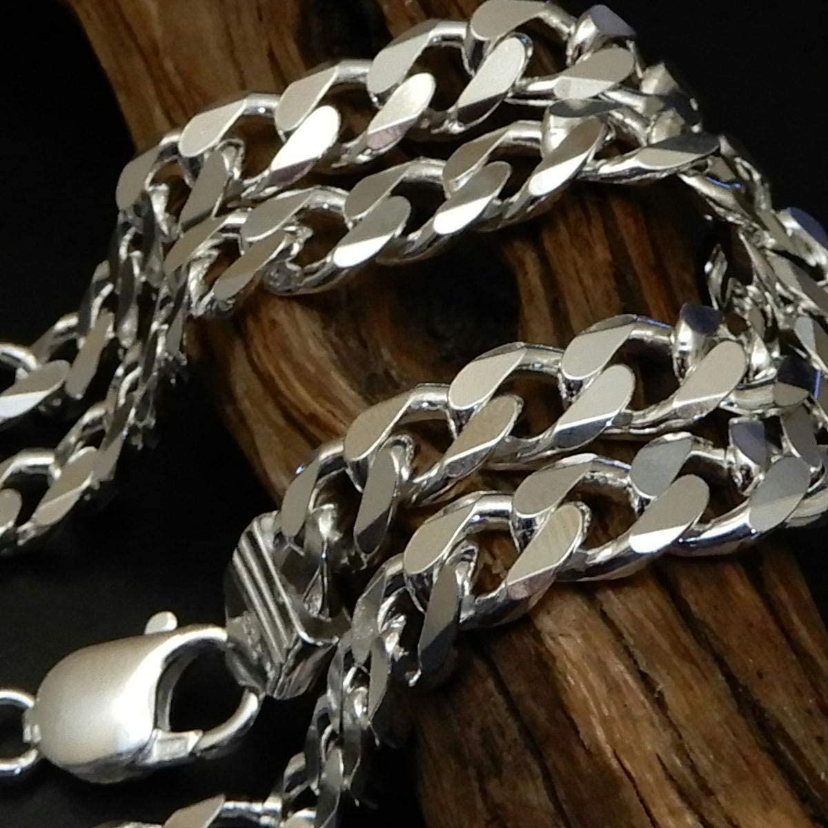 45cm 極太 幅8mm 喜平 チェーン ネックレス メンズ シルバー925 - メルカリ