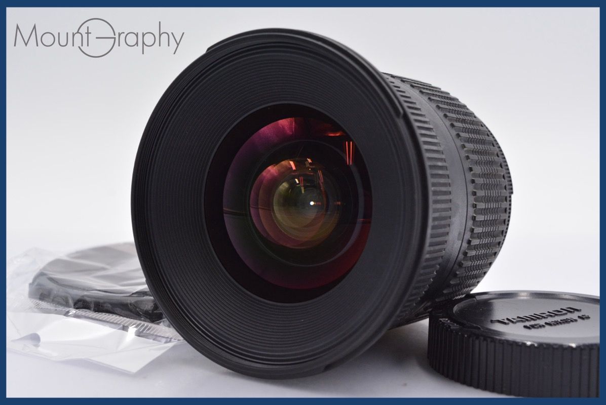 タムロン TAMRON SP AF ASPHERICAL Di LD IF 17-35mm F2.8-4 前後キャップ付 ニコンF用 AF 完動 同梱可 7874