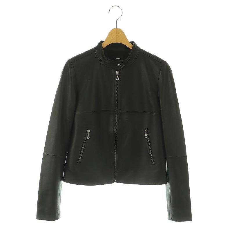 セオリー Theory LUXE LEATHER BAVEWICK N レザージャケット 革ジャン
