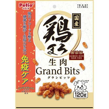 同梱不可 30個セット ペティオ ペティオ鶏まろ無添加生肉グランビッツ120g
