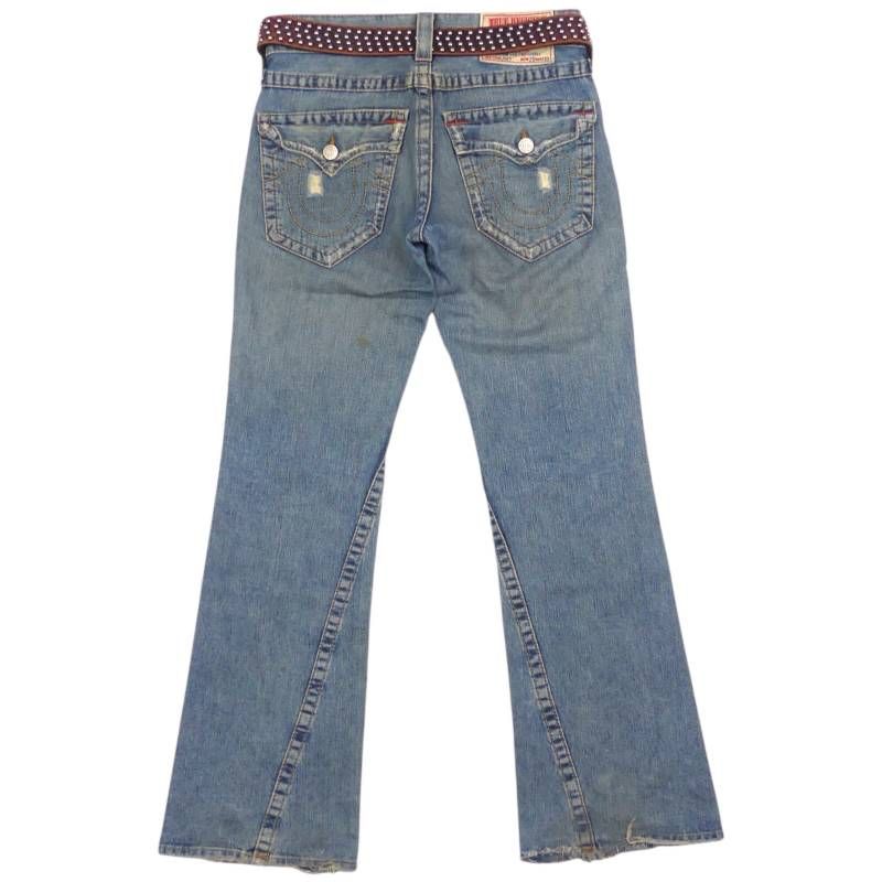 TRUE RELIGION トゥルーレリジョン JOEY デニム W29 ダメージ加工 USA