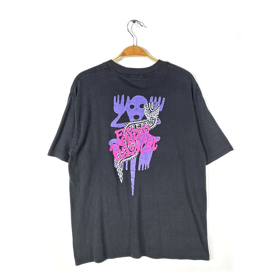 ファスター・プッシーキャット Tシャツ コピーライトあり ファスター・プッシーキャットのTシャツ、ヴィンテージのレアな