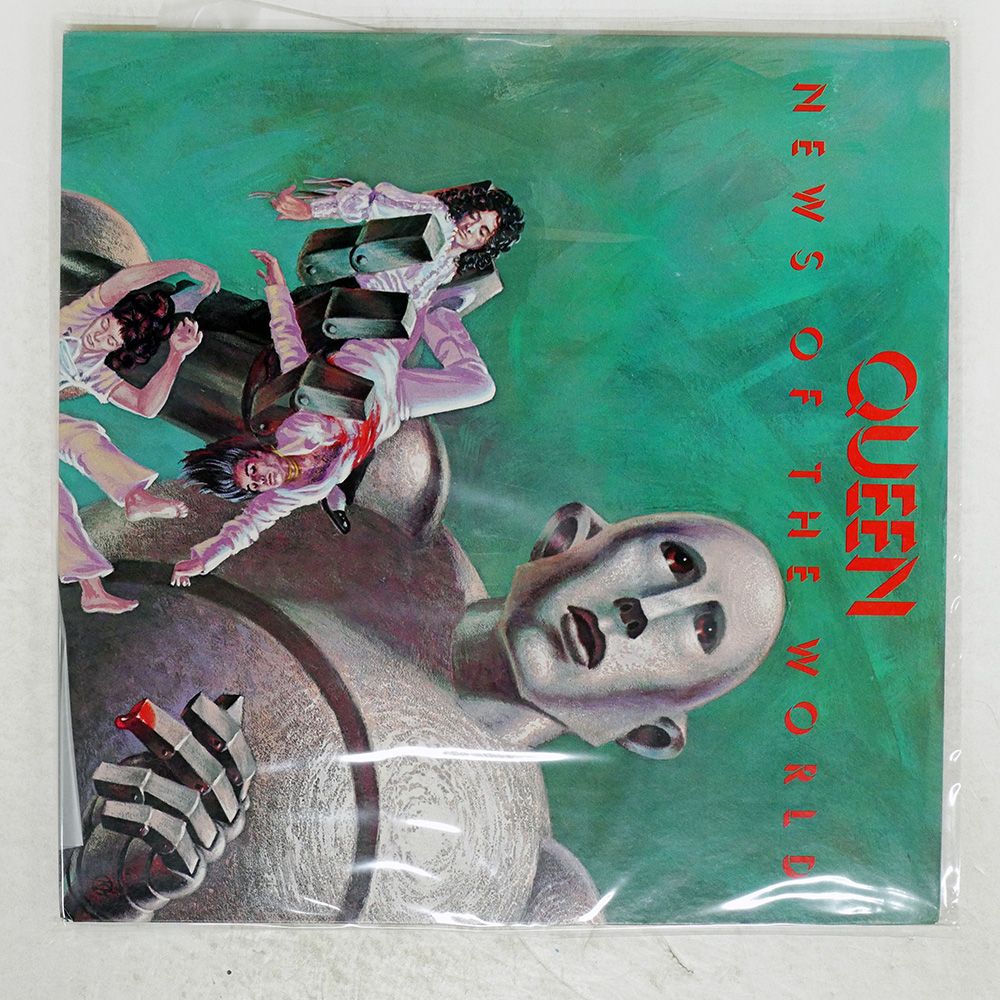 国内盤 QUEEN/NEWS OF THE WORLD/ELEKTRA P10430E LP - メルカリ