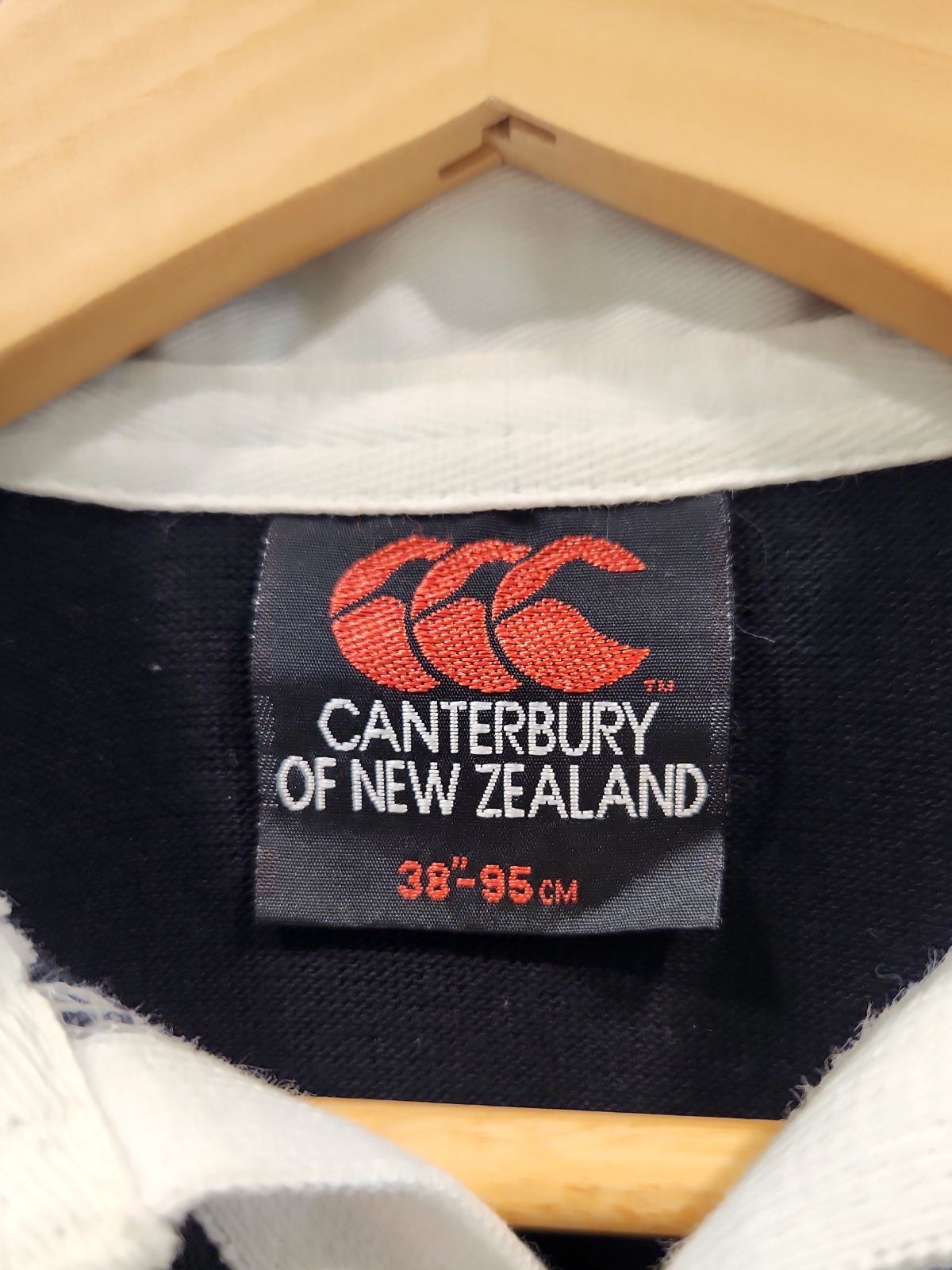 ✨希少✨ 90s オールブラックス ラガーシャツ カンタベリー L 90s CATERBURY カンタベリー ALL BLACKS オールブラックス