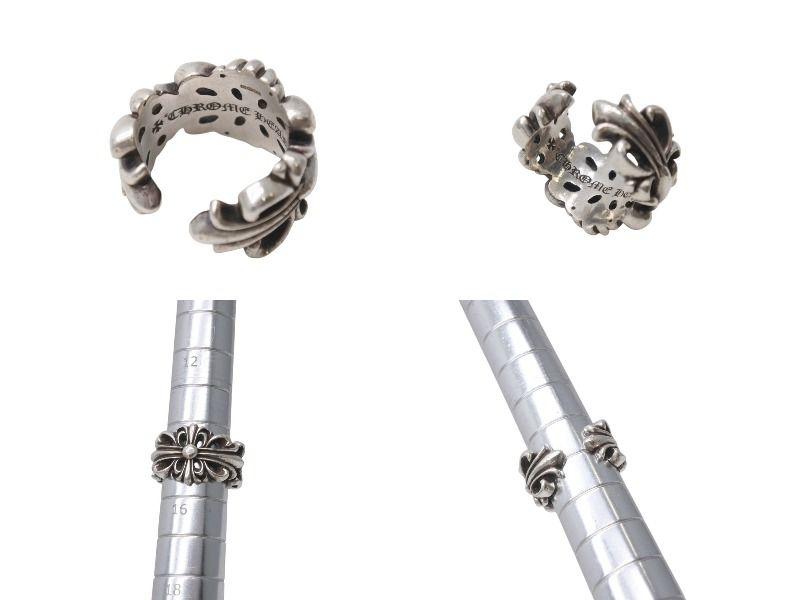 クロムハーツ　シルバー リング14号 14号【CHROME HEARTS/クロムハーツ】 ハーフクラッシック