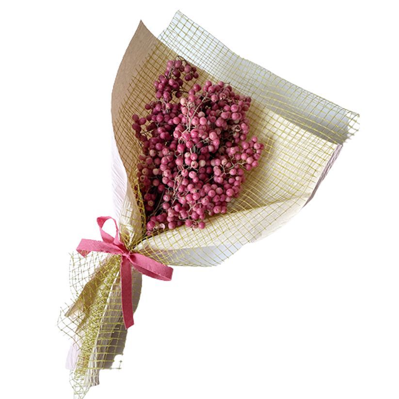 ドライフラワー ペッパーベリー ピンクペッパー 花束 - メルカリ